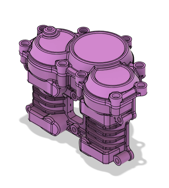 Motorcycle valve cover.