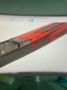 Reverse engineering of a kayak.